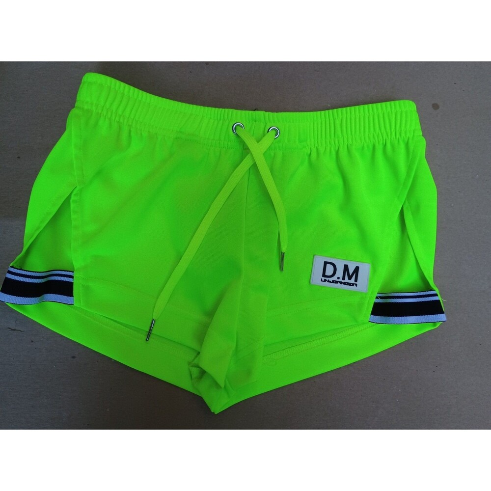 DM Strap Shorts Mens Small Neon Green Boxer